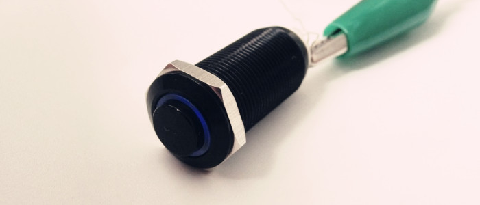 防水带灯金属按钮 防水带灯金属按钮