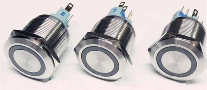 22mm带灯金属按钮