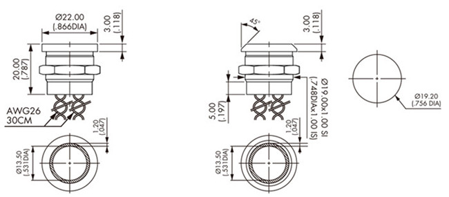 防水压电开关 防水压电开关
