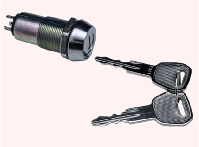 19mm电子锁开关 19mm电子锁开关