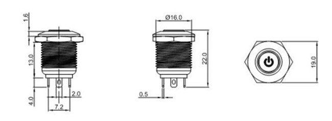 复位按钮开关 复位按钮开关