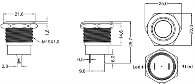 led指示灯 led指示灯